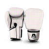 Buffalo Plaid Pink And Green Print Boxing Gloves-grizzshop