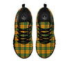 Buffalo Plaid Saint Patrick's Day Print Pattern Black Sneaker-grizzshop