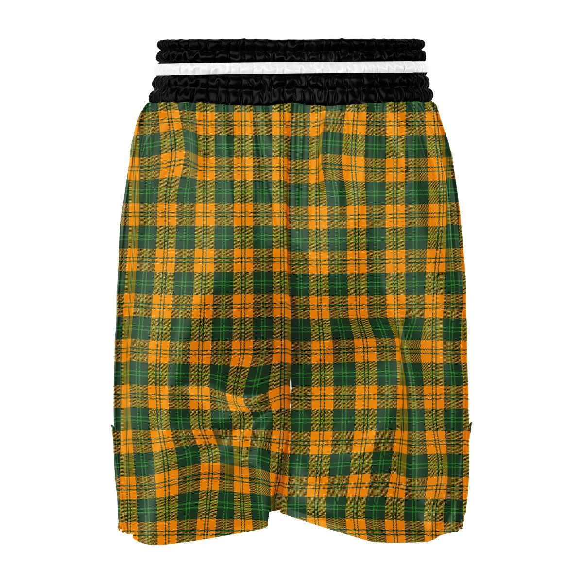 Buffalo Plaid Saint Patrick's Day Print Pattern Boxing Shorts-grizzshop