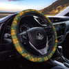 Buffalo Plaid Saint Patrick's Day Print Pattern Car Steering Wheel Cover-grizzshop