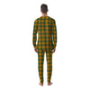 Buffalo Plaid Saint Patrick's Day Print Pattern Men's Pajamas-grizzshop