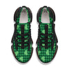 Buffalo Plaid St. Patrick's Day Print Pattern Black Gym Shoes-grizzshop