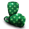 Buffalo Plaid St. Patrick's Day Print Pattern Boxing Gloves-grizzshop