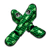 Buffalo Plaid St. Patrick's Day Print Pattern Muay Thai Shin Guards-grizzshop