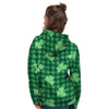 Buffalo Plaid St. Patrick's Day Print Pattern Women's Hoodie-grizzshop