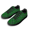 Buffalo St. Patrick's Day Print Pattern Black Low Top Sneakers-grizzshop