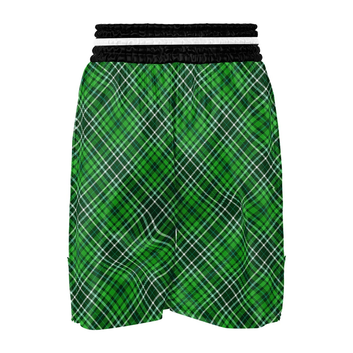 Buffalo St. Patrick's Day Print Pattern Boxing Shorts-grizzshop