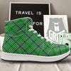 Buffalo St. Patrick's Day Print Pattern High Top Sneakers-grizzshop