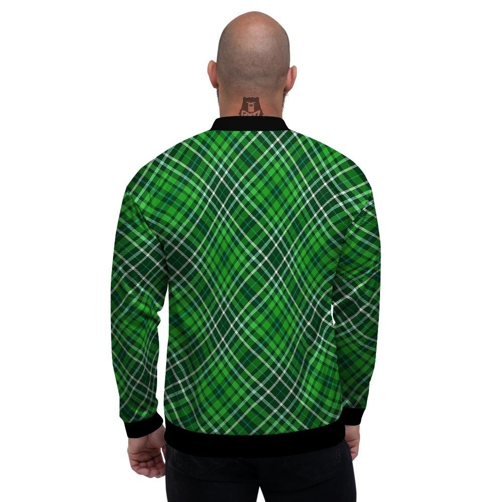 Buffalo St. Patrick's Day Print Pattern Men's Bomber Jacket-grizzshop