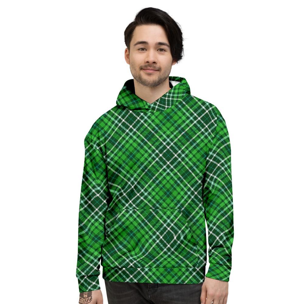 Buffalo St. Patrick's Day Print Pattern Men's Hoodie-grizzshop