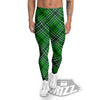 Buffalo St. Patrick's Day Print Pattern Men's Leggings-grizzshop