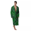 Buffalo St. Patrick's Day Print Pattern Men's Robe-grizzshop