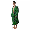 Buffalo St. Patrick's Day Print Pattern Men's Robe-grizzshop