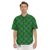 Buffalo St. Patrick's Day Print Pattern Men's Short Sleeve Shirts-grizzshop