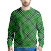 Buffalo St. Patrick's Day Print Pattern Men's Sweatshirt-grizzshop