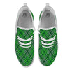 Buffalo St. Patrick's Day Print Pattern White Athletic Shoes-grizzshop