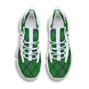 Buffalo St. Patrick's Day Print Pattern White Gym Shoes-grizzshop