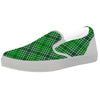 Buffalo St. Patrick's Day Print Pattern White Slip On Shoes-grizzshop