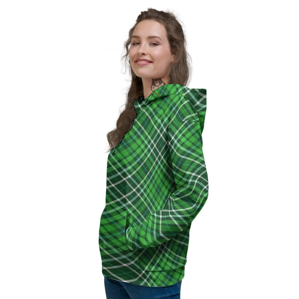 Buffalo St. Patrick's Day Print Pattern Women's Hoodie-grizzshop