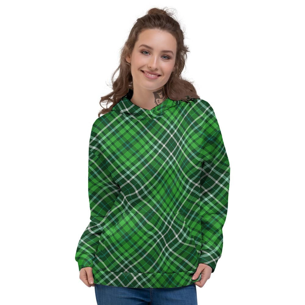 Buffalo St. Patrick's Day Print Pattern Women's Hoodie-grizzshop