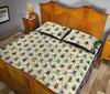 Bug Pattern Print Bed Set Quilt-grizzshop