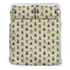 Bug Pattern Print Duvet Cover Bedding Set-grizzshop