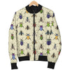 Bug Pattern Print Men's Bomber Jacket-grizzshop