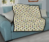 Bug Pattern Print Quilt-grizzshop