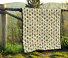 Bug Pattern Print Quilt-grizzshop