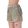 Bug Pattern Print Women's Shorts-grizzshop