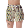 Bug Pattern Print Women's Shorts-grizzshop