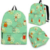 Bug Print Pattern Backpack-grizzshop