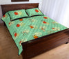 Bug Print Pattern Bed Set Quilt-grizzshop