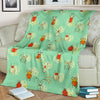 Bug Print Pattern Blanket-grizzshop