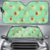 Bug Print Pattern Car Sun Shade-grizzshop