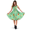 Bug Print Pattern Dress-grizzshop