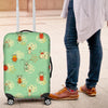 Bug Print Pattern Luggage Cover Protector-grizzshop