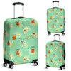 Bug Print Pattern Luggage Cover Protector-grizzshop