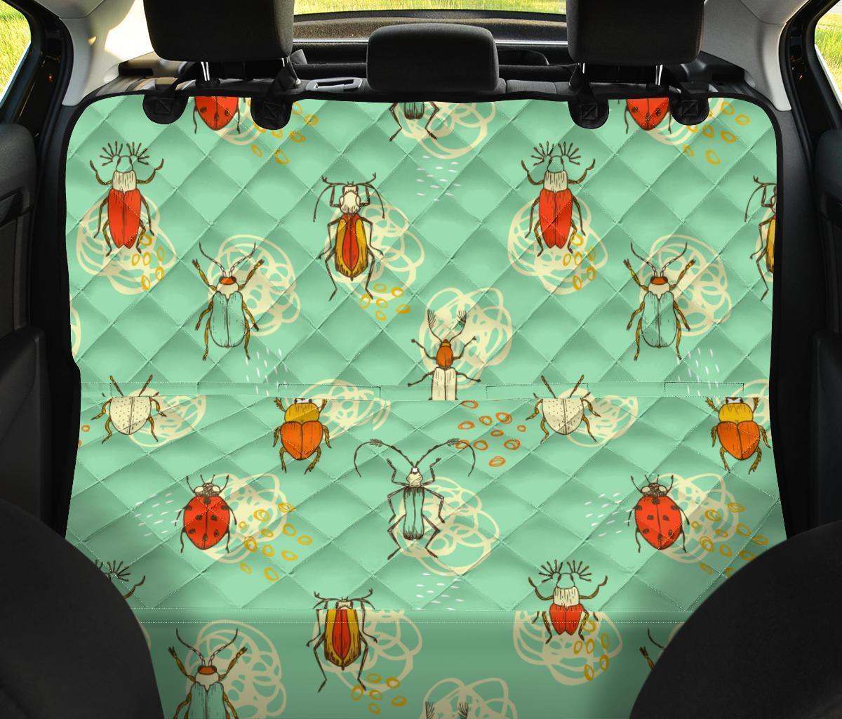 Bug Print Pattern Pet Car Seat Cover-grizzshop