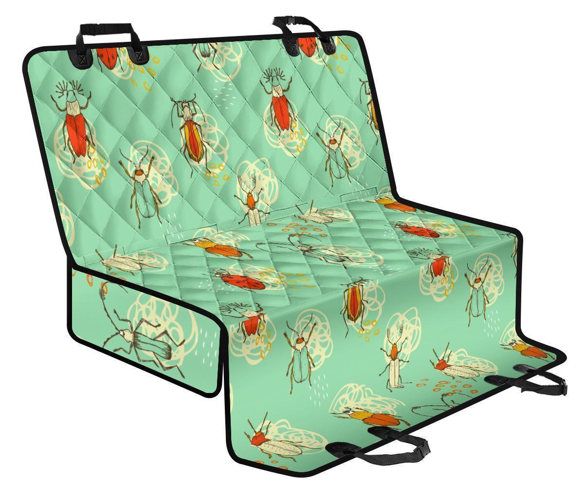 Bug Print Pattern Pet Car Seat Cover-grizzshop