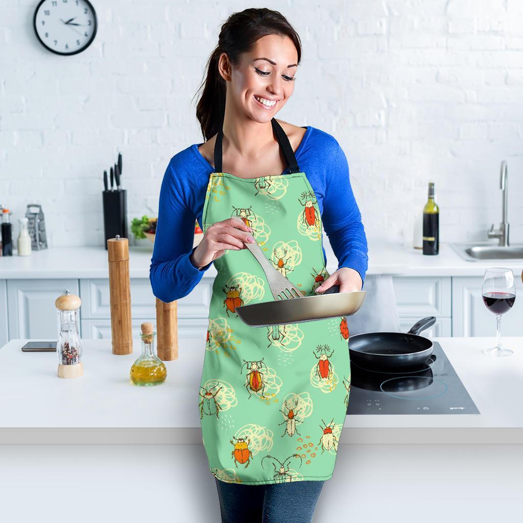 Bug Print Pattern Women's Apron-grizzshop