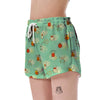 Bug Print Pattern Women's Shorts-grizzshop