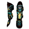 Bull Skull Indian Tribal Print Muay Thai Shin Guards-grizzshop