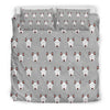 Bull Terrier Glay Pattern Print Duvet Cover Bedding Set-grizzshop