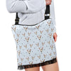 Bull Terrier Heart Pattern Print Crossbody Bags-grizzshop