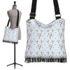 Bull Terrier Heart Pattern Print Crossbody Bags-grizzshop