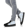 Bull Terrier Heart Pattern Print Men Women's High Top Shoes-grizzshop