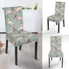 Bull Terrier Pattern Print Chair Cover-grizzshop