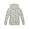 Bull Terrier Pattern Print Men Pullover Hoodie-grizzshop