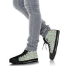 Bull Terrier Pattern Print Men Women's High Top Shoes-grizzshop